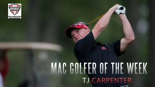 TJ Carpenter Named MAC's Men's Golfer of the Week