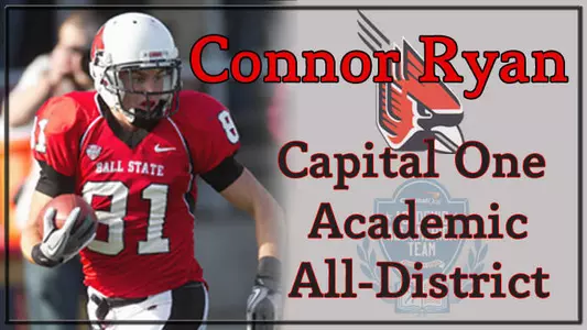 Football's Connor Ryan Receives Academic Award