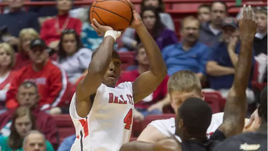 IUPUI Shoots Past Ball State, 77-68, in Men's Hoops