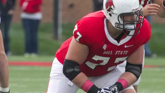Football Team Holds Pro Day