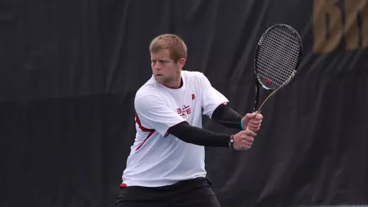 Men's Tennis Hosts Double-Header Friday