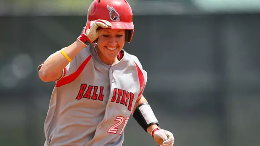 Softball Slams Its Way Past Michigan State, 7-2