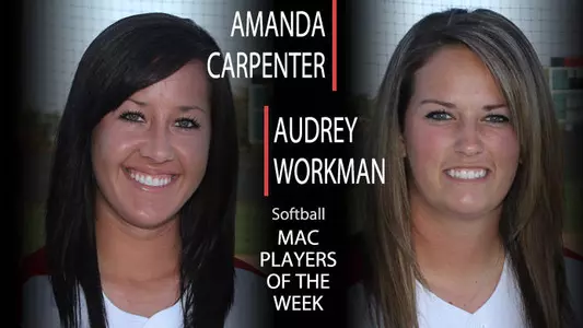 Softball Sweeps MAC Weekly Awards