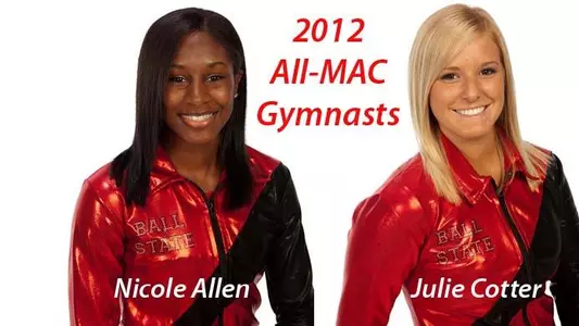 Two Gymnasts Earn All-MAC Honors