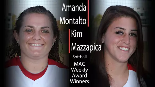 Softball Sweeps MAC Weekly Awards For Third Time