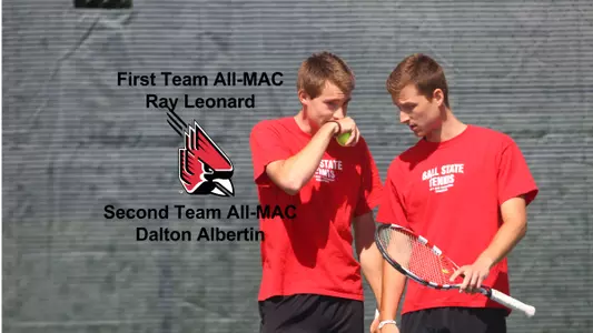 Leonard and Albertin Receive All-MAC Honors