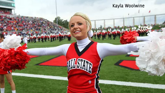 Cheerleaders Hosting Stunt Clinics