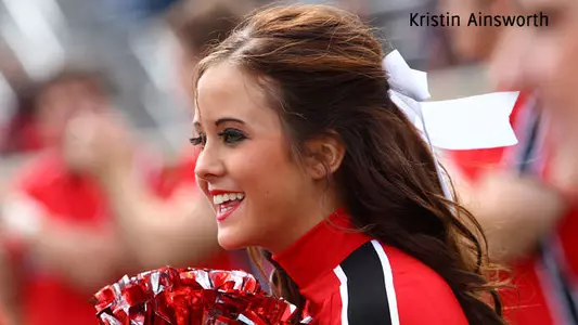 Kristen Ainsworth Cheers for Ball State