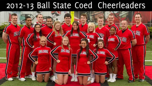 2012-13 Ball State Coed Cheerleaders