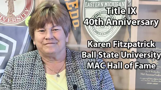 Title IX 40th Anniversary: Karen Fitzpatrick
