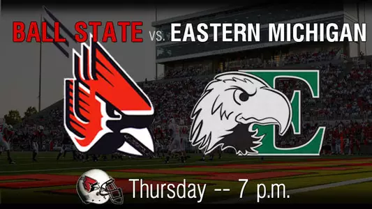 Football Team Hosts EMU In Thursday Night Opener