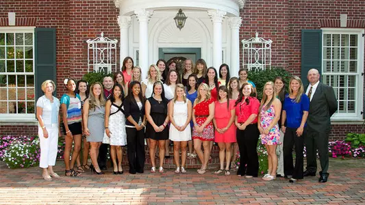 President Gora Hosts Softball Team For Dinner
