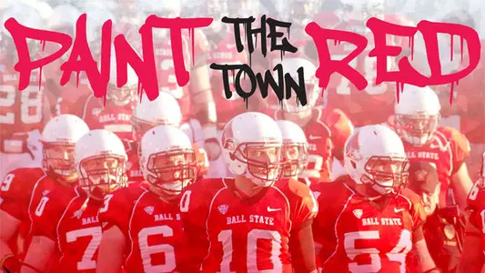 Football Team to "Paint the Town Red" Tuesday