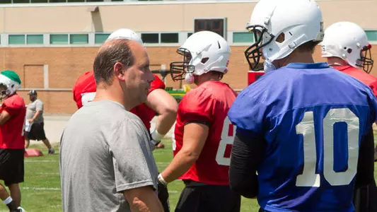 Football Fall Camp Practice No. 4 Report