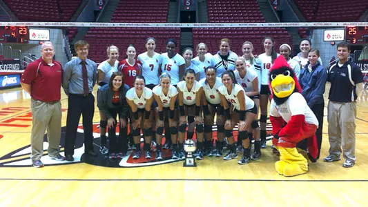Women?s Volleyball Captures Ball State Tournament Title
