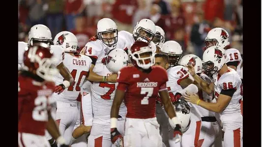 Schott's Field Goal Lifts Football Over Indiana