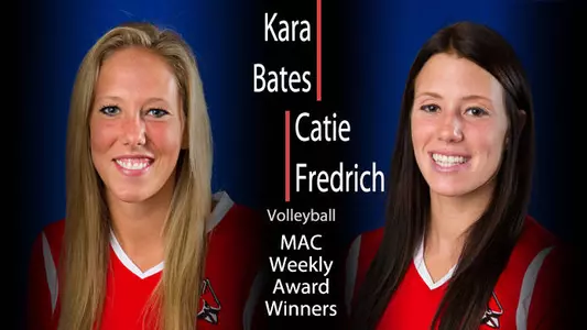 Women?s Volleyball Sweeps MAC West Weekly Awards