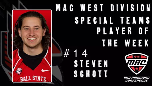 Football's Steve Schott Honored by the MAC