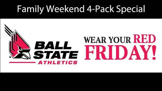 Family Weekend Promotions - WEAR RED FRIDAY!!