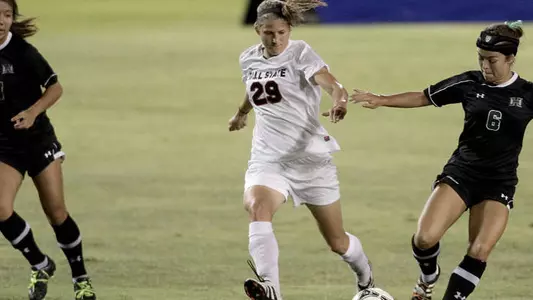 Pair of Late Goals Lift Soccer Team Over Buffalo