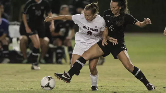 Soccer Team Plays Ohio to 1-1 Draw