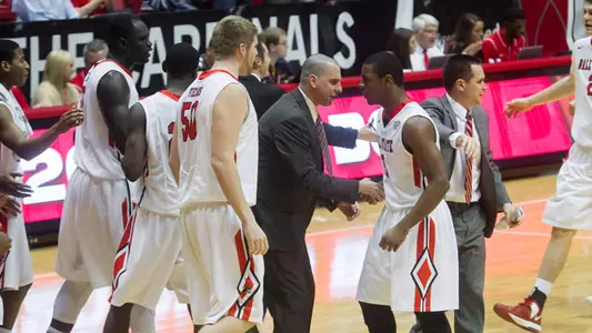 Ball State-NIU Men's Hoops Set for March 9 at 2 p.m.