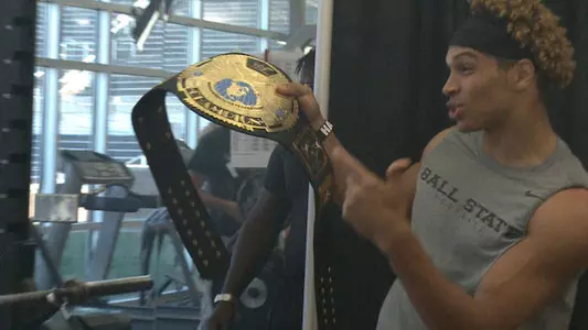 VIDEO: Football's "Championship" Weightlifting Day