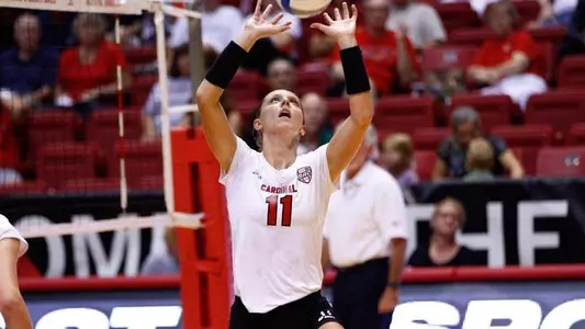 Women?s Volleyball Falls At Akron; 3-1