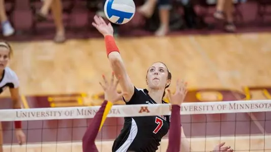 First Place WVB Sweeps CMU In Dominating Fashion