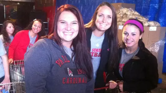 Softball Helps Blood-N-Fire Feed Local Families