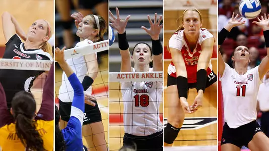 WVB Earns League-High Five All-MAC Honors