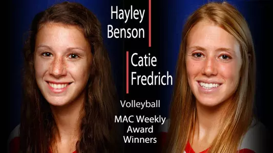 Women?s Volleyball Sweeps MAC West Division Awards