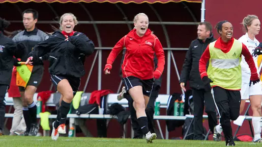 Soccer Reaches First MAC Title Game in Penalty Kicks