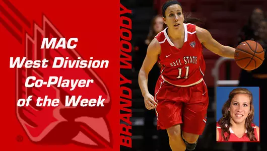 WBB's Woody Earns MAC Weekly Award
