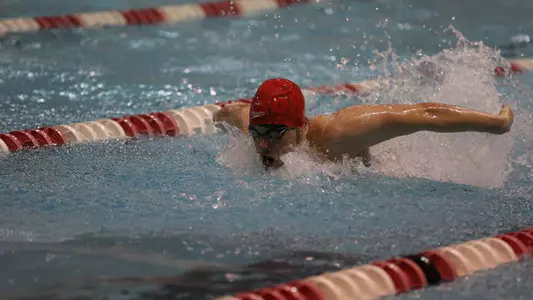 Swim and Dive Earn 13 Event Wins Over IUPUI and Xavier