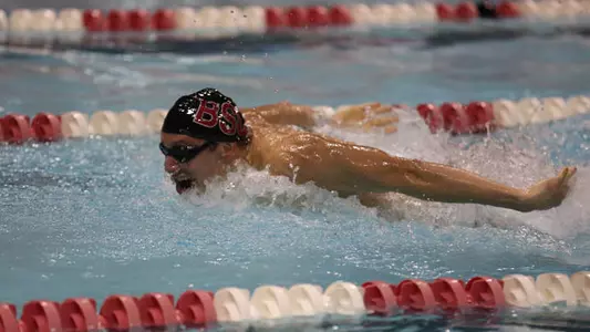 Men's Swim and Dive Finishes Fourth at EMU Invite