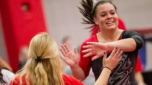 Gymnastics Team at Bowling Green Saturday