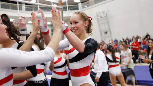 Season Best Score Fails To Lift Gymnastics Past CMU