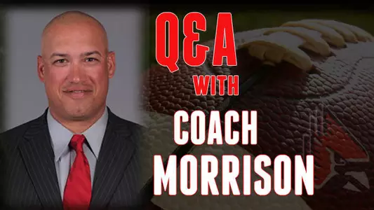 Q & A with Assistant Football Coach Shannon Morrison
