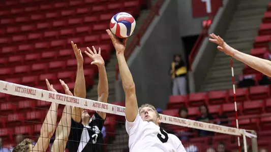 MVB Falls to No. 6 Ohio State, 3-1
