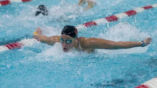 Women's Swim and Dive Host Red-White Meet
