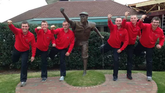 Men's Golf Wins at Pinehurst, Merkel Medalist