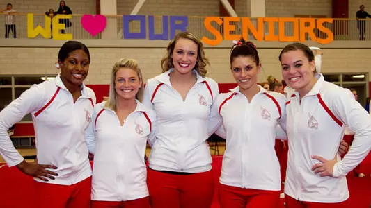 Gymnastics Team at MAC Championships Saturday