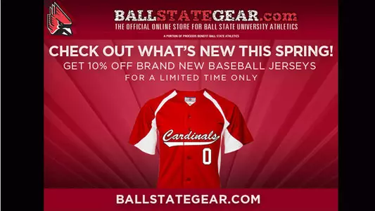 Ball State Baseball Jerseys On Sale Now!!