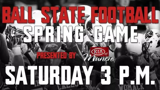 Football's Spring Game Set for Saturday at 3 p.m.