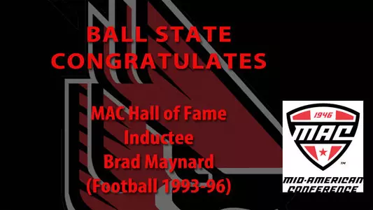 Football Alum Brad Maynard Named to MAC Hall of Fame