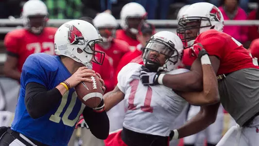 Football Completes Spring Game; 2013 Opener Aug. 29