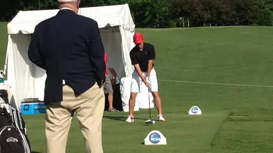 Men's Golf Betters Five Top-20 Teams on NCAA Day 1