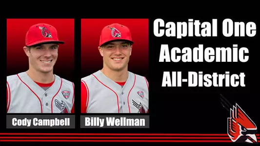 Two Baseball Players Named Academic All-District
