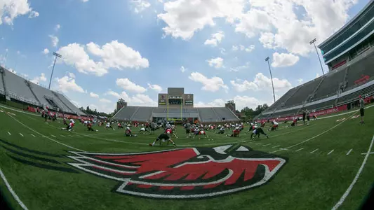 Football Completes Practice #1